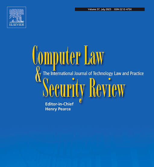 Computer Law and Security Review 2020, "The chilling effects of algorithmic profiling: Mapping Line the issues"